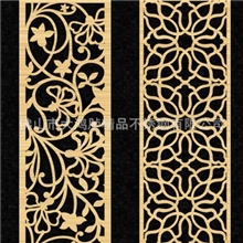 重庆豪华不锈钢拉丝玫瑰金别墅窗格子定做焊接不锈钢异形花格屏