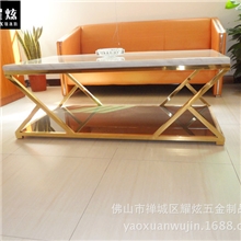 简约时尚办公室不锈钢家具装饰材料