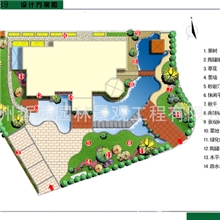 别墅私家花园景观设计（四）