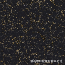 供应佛山陶瓷批发60*60黑色菩拉提优等瓷砖
