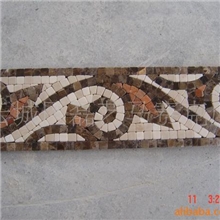 大理石马赛克腰线，线条