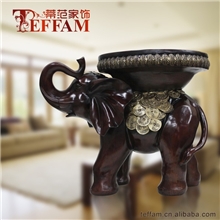 定做树脂工艺品吉祥大象凳子树脂仿生工艺品树脂象凳