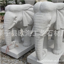 批发定做花岗岩园林大象雕刻花岗岩雕塑stoneelephant