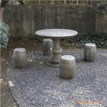 批发供应花岗岩石桌石椅（granitetable）