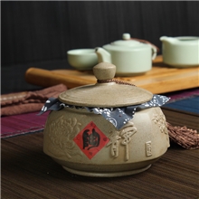 厂家供应青陶茶叶罐台湾老岩泥茶叶密封罐普洱茶罐储物罐茶叶罐