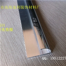 厂家直销铝合金瓷砖阳角线角线GK11磨光亮银