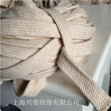 本白双层空心全棉扁带可染色鞋带宽度规格齐全