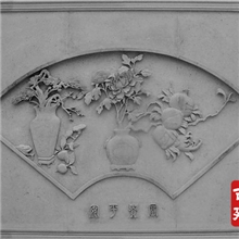 苏城园林古建供应古建砖瓦&ldquo;富贵平安&rdquo;园林古建砖雕