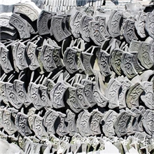 苏州专业供应古建砖瓦花边滴水勾头花边瓦