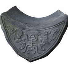 热销供应中式建筑屋面滴水瓦现代复古滴水瓦可定制各种花纹