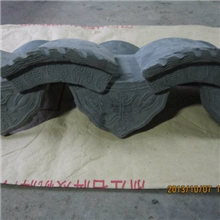 优质仿古滴水瓦---寿字瓦头