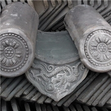 小青瓦筒瓦，筒头滴水，厂价直销价格优惠古典建材