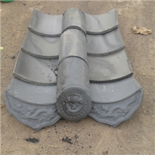 古建砖瓦勾头斜沟滴水古典建材古建瓦小青瓦筒瓦规格齐全