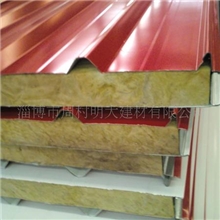 供应：岩棉彩钢夹芯板彩钢瓦楞板彩钢瓦彩钢板镀锌瓦波纹瓦