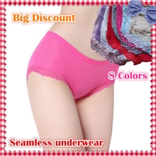长期供货小额批发谩莎女式莫代尔内裤三角内裤女内裤批发3539