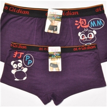 6905泡MM打PP情侣内裤个性印花男女式无痕内裤批发加盟代理