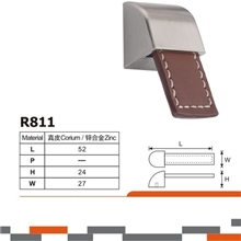 供应文件包拎手公文包组合拎手锌合金支架皮拎手航空箱拎手