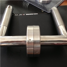 门拉手拉手不锈钢拉手防火门锁不锈钢空心分体锁防火门锁