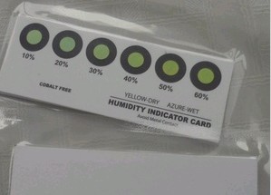 低价加工环保湿度指示卡;湿度显示纸,湿度显示卡
