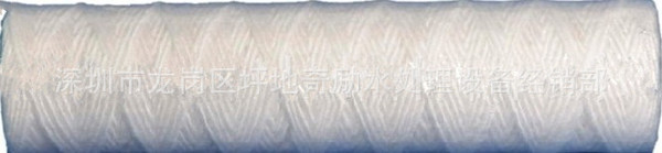 厂家供应净水器10寸通用平压线绕式线芯线棒电镀滤芯PPF滤芯