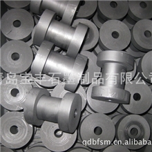 青岛宝丰石墨厂家直销石墨轴套石墨耐磨套石墨滚轮，石墨滑轮