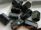 供应黑色晶体电气石、电气石粉厂家直销，量大优惠