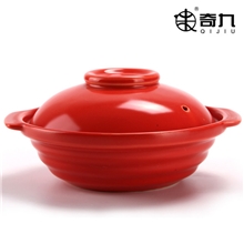 厂家直供生态养生陶瓷砂锅批发家居酒店必备干烧不裂可定logo