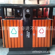厂家供应【新豪华】垃圾桶，不锈钢垃圾桶