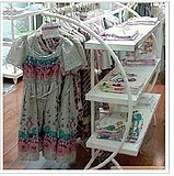 服装货架中岛架落地服装架月亮服装架