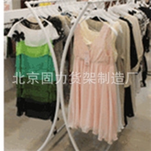 落地服装架/双杠服装架/服装中岛架/服装店货架/落地中岛架新款