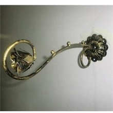 铁艺花墙上挂钩S弯菊花服装架服装展示架壁挂架衣架