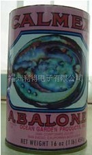 CALMEX车轮牌墨西哥鲍鱼罐头极品红鲍（2粒装）