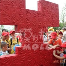 世博小使者手模墙，国内最大最专业手模（手印）墙设计建造公司