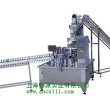 上海畅潇实业酱腌菜榨菜灌装机组给袋式包装机