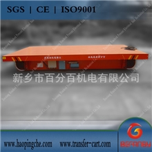 输送重物电动轨道平板过跨车