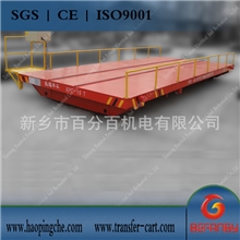 滑触线供电电动平板车10t载重能力