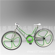 手板厂家提供优质手板模型加工CNC手板制作自行车模型加工