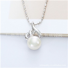 流行饰品批发淡水珍珠项链珠宝吊坠P1263高档赠品礼品