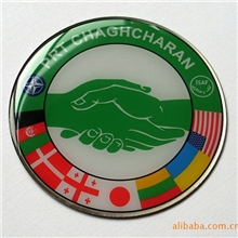 【专业生产高品质】不锈铁平板柯式印刷滴胶徽章