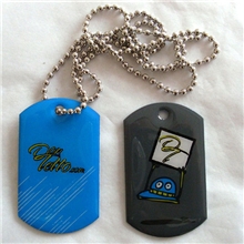 【专业生产高品质】金属印刷滴胶狗牌