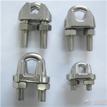 直销卡头中标卡头M6-M22夹头钢丝绳夹头五金专用钢绞线