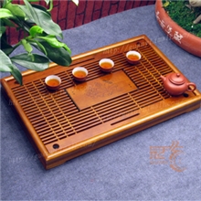 供应厂家直销【云丰】柏木实木茶盘功夫茶具型号906