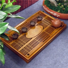 云丰精制实木茶盘托盘式茶盘-功夫茶具---907