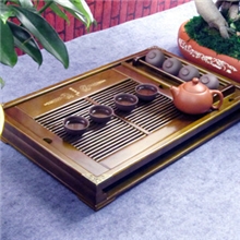 供应【云丰】实木茶盘功夫茶具托盘《福在眼前》969