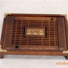 供应【云丰】精品柏木茶盘-功夫茶具-215