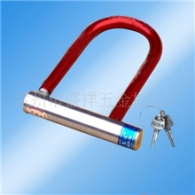 供应大量U型锁，玻璃门锁，电动车锁，摩托车锁(图)