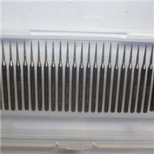 供应金刚石尖针形打磨头磨针批发