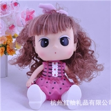 家居摆设装饰品生日礼物T267ABCD迷糊娃娃车饰摆件存钱罐礼品批发