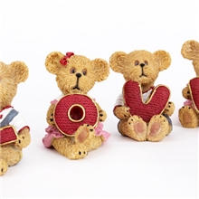 新奇特摆件摆设love熊D216SHD013小猪D120AB小熊树脂摆设批发