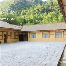 本公司免费设计生产竹山庄、酒店、长廊